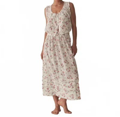 Doen Marcie Skirt In Poppy Field In Neutral