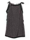 Doen Millane Printed Mini Skirt In Black
