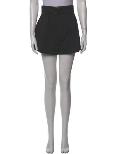 Pre-owned Doen Mini Shorts In Black