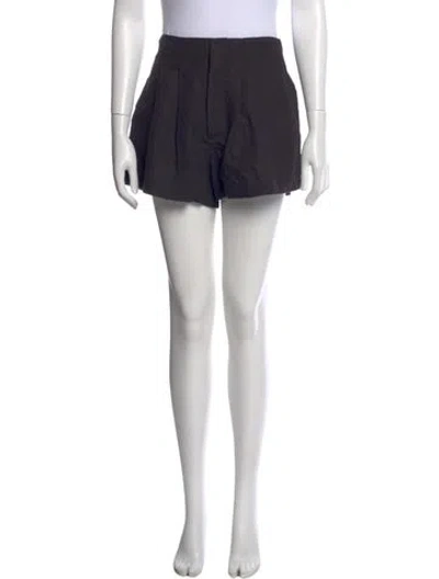 Pre-owned Doen Mini Shorts In Black