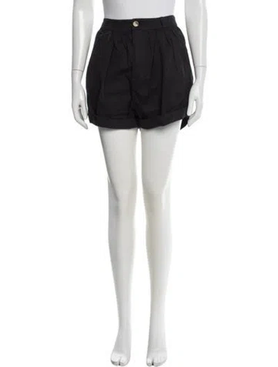 Pre-owned Doen Mini Shorts In Black