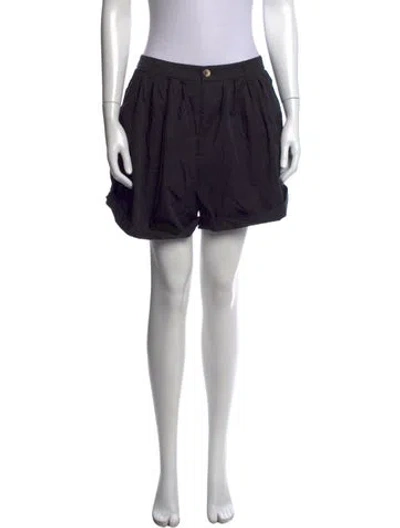 Pre-owned Doen Mini Shorts In Black