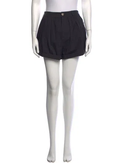 Pre-owned Doen Mini Shorts In Black