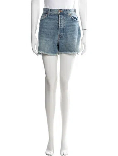 Pre-owned Doen Mini Shorts In Blue