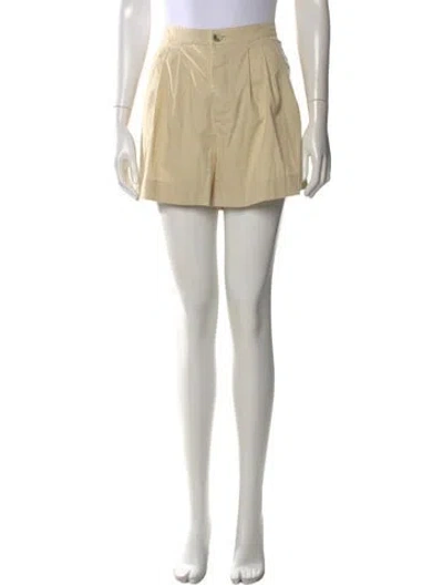 Pre-owned Doen Mini Shorts In Neutral