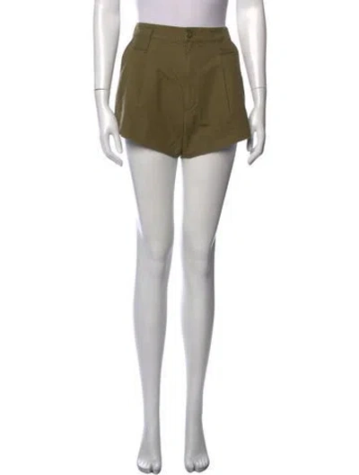Pre-owned Doen Mini Shorts In Neutrals