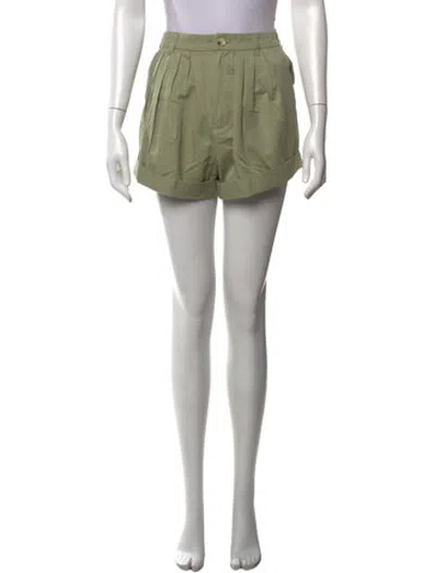 Pre-owned Doen Mini Shorts W/ Tags In Green