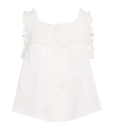 Doen Dôen Organic Cotton Fidella Top In White