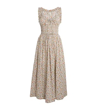 Doen Organic Cotton Floral Emmaretta Maxi Dress
