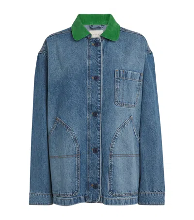 Doen Dôen Pascual Barn Denim Jacket In Blue