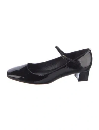 Pre-owned Doen Patent Leather Pumps In Black