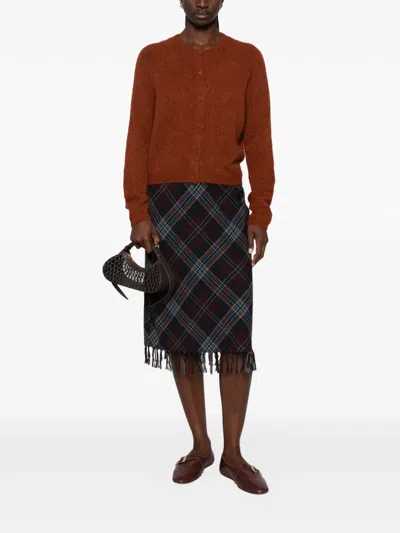 Doen Peroline Cardigan In 오렌지