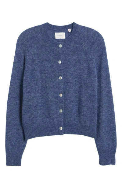 Doen Dôen Petra Alpaca & Merino Wool Blend Cardigan In Blue