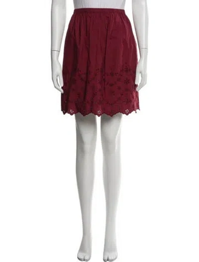 Pre-owned Doen Printed Knee-length Skirt In Multi