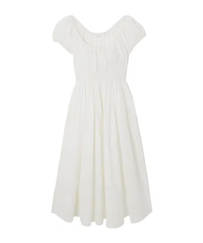 Doen Quinn Midi Dress In White