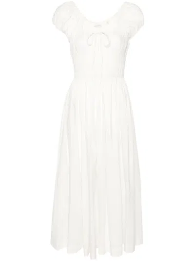 Doen Quinn Midi Dress In White