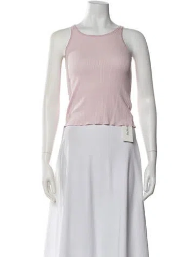 Pre-owned Doen Scoop Neck Sleeveless Top In White