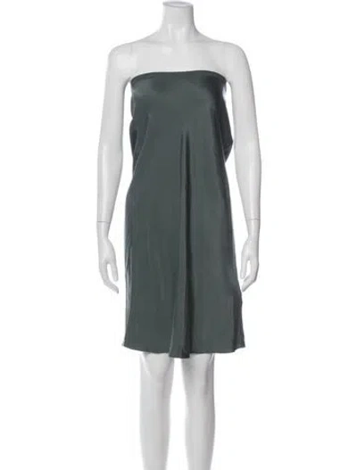 Pre-owned Doen Silk Midi Length Dress In Pink