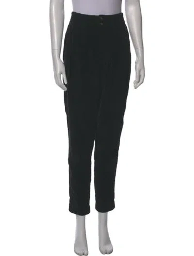 Pre-owned Doen Skinny Leg Pants In Black