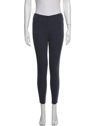 Pre-owned Doen Skinny Leg Pants In Blue