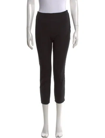 Pre-owned Doen Straight Leg Pants In Black