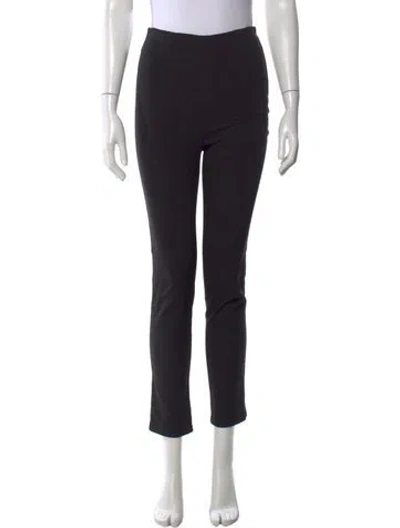 Pre-owned Doen Straight Leg Pants In Black
