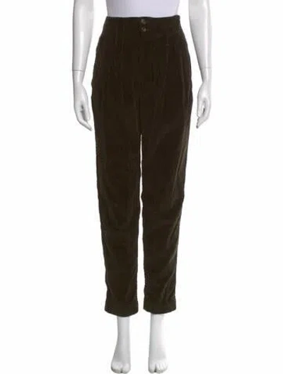 Pre-owned Doen Straight Leg Pants In Brown