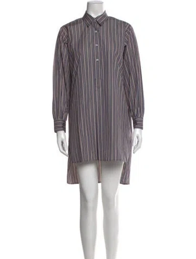 Pre-owned Doen Striped Mini Dress W/ Tags In Multi