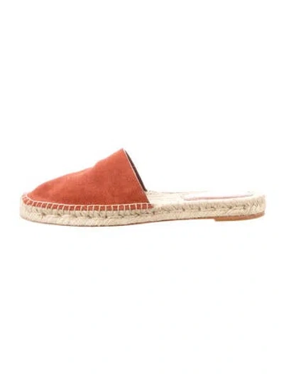 Pre-owned Doen Suede Espadrilles In Brown
