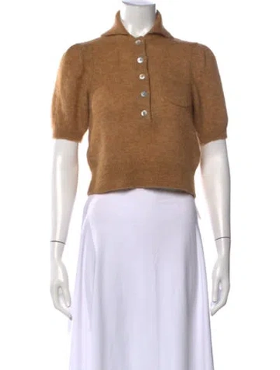 Pre-owned Doen Sweater In Brown