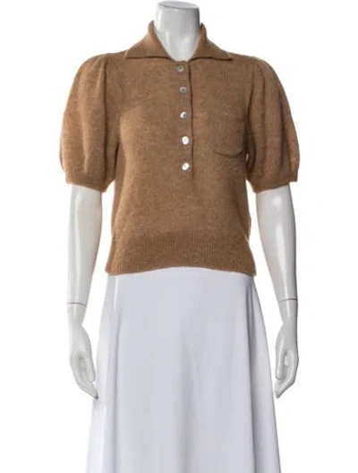 Pre-owned Doen Sweater In Brown