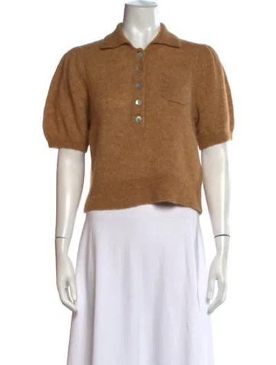 Pre-owned Doen Sweater In Brown