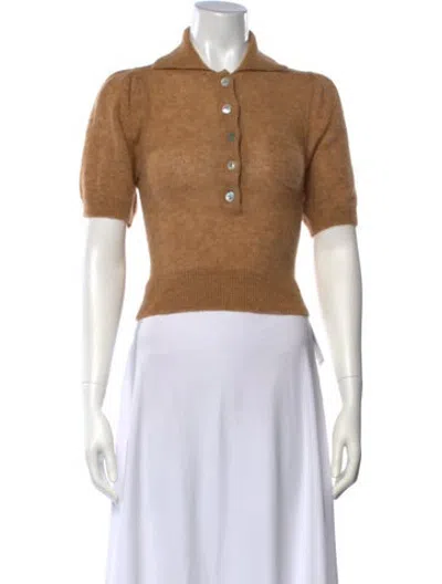 Pre-owned Doen Sweater In Brown