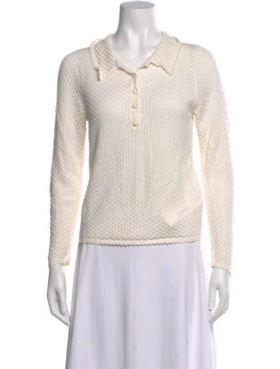 Pre-owned Doen Sweater In Neutrals