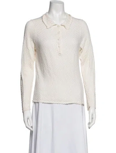 Pre-owned Doen Sweater In Neutrals