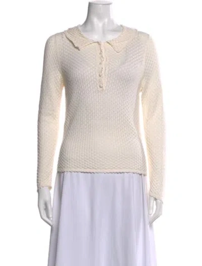 Pre-owned Doen Sweater In Neutrals