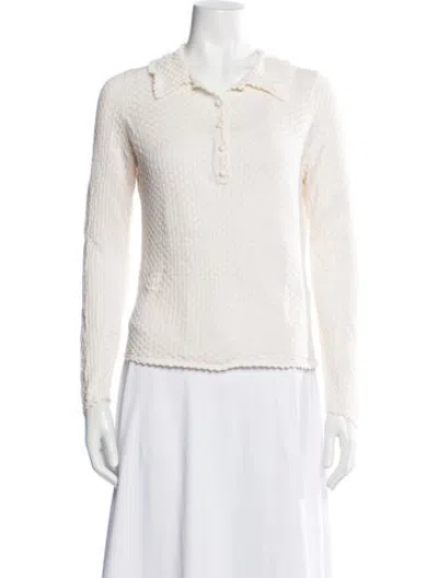 Pre-owned Doen Sweater In Neutrals