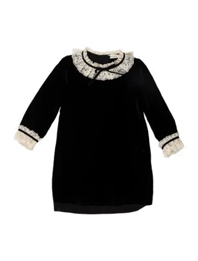 Pre-owned Doen Babies' Toddler Girls Dress In Black