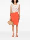 Doen Traveler Blouse In Orange