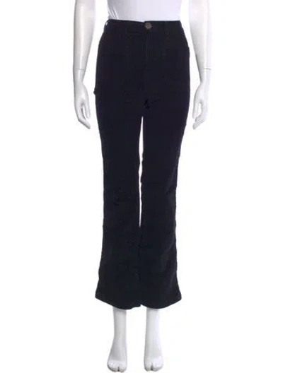 Pre-owned Doen Wide Leg Pants In Black