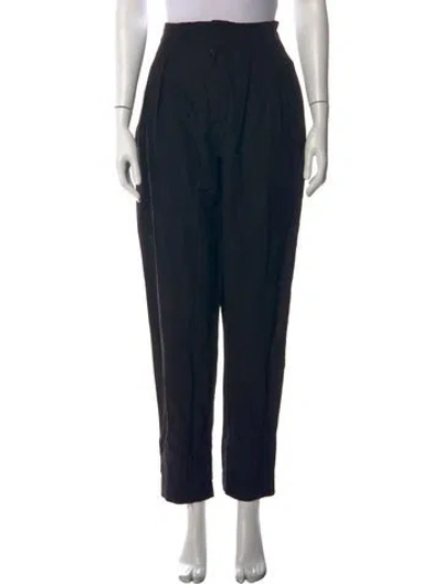 Pre-owned Doen Wide Leg Pants In Black