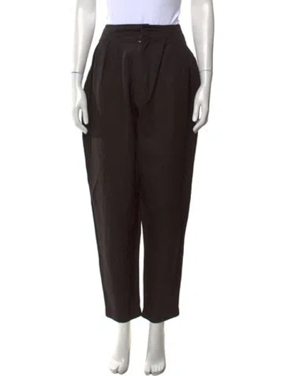 Pre-owned Doen Wide Leg Pants In Black