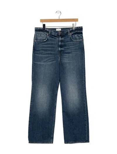 Pre-owned Doen Wide Leg Pants In Blue