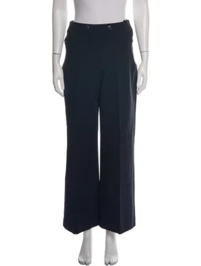 Pre-owned Doen Wide Leg Pants In Blue