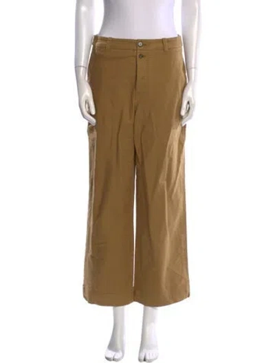 Pre-owned Doen Wide Leg Pants In Brown