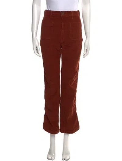 Pre-owned Doen Wide Leg Pants In Brown