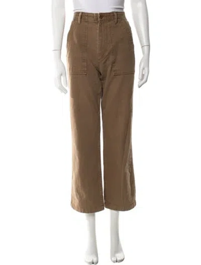 Pre-owned Doen Wide Leg Pants In Brown
