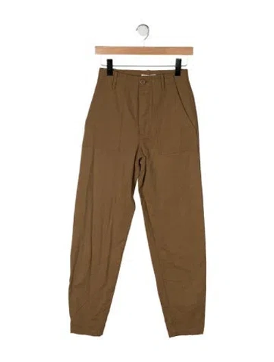 Pre-owned Doen Wide Leg Pants In Brown