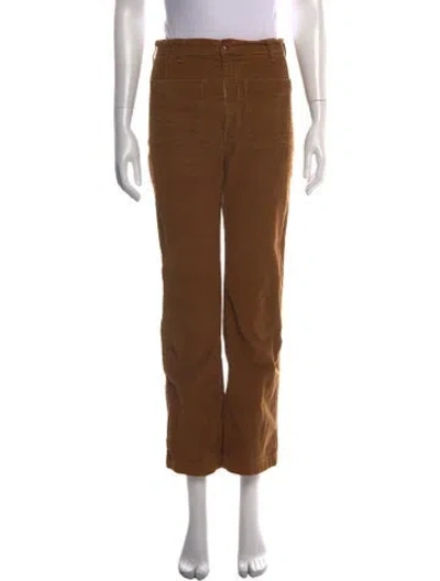 Pre-owned Doen Wide Leg Pants In Brown