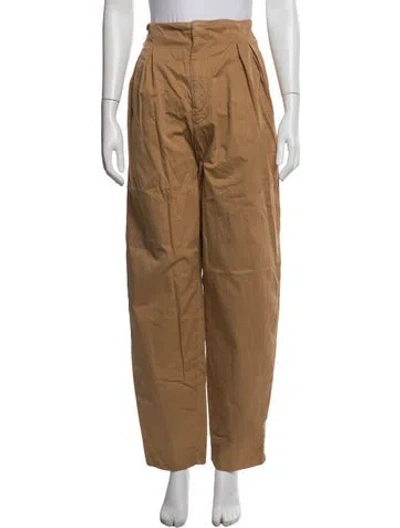 Pre-owned Doen Wide Leg Pants In Brown